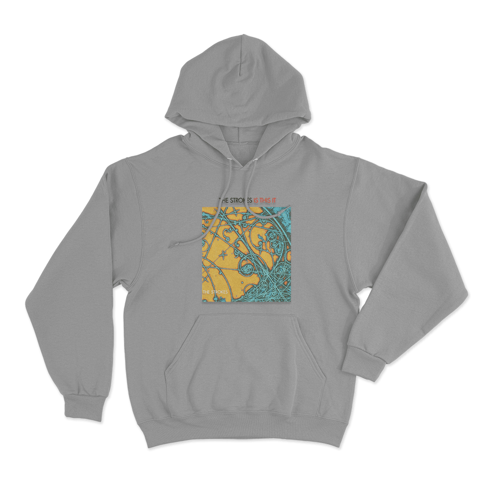 The Strokes Is This It Unisex Hoodie Grey The Strokes Is This It Unisex Hoodie Grey
