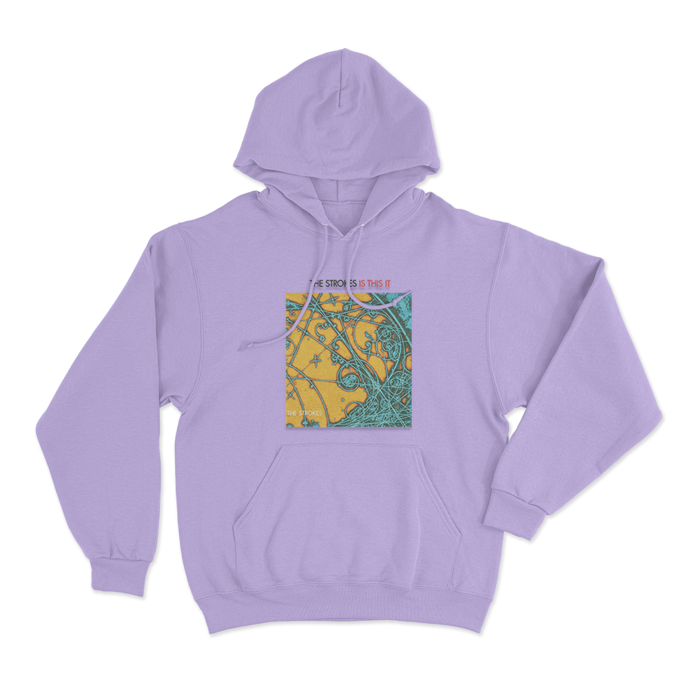 The Strokes Is This It Unisex Hoodie Purple The Strokes Is This It Unisex Hoodie Purple