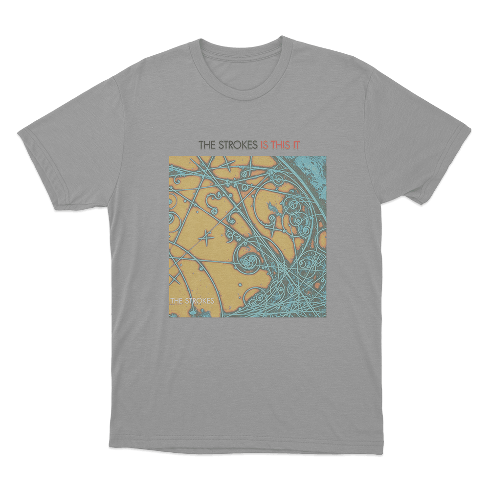 The Strokes Is This It Unisex T Shirt Grey The Strokes Is This It Unisex T Shirt Grey