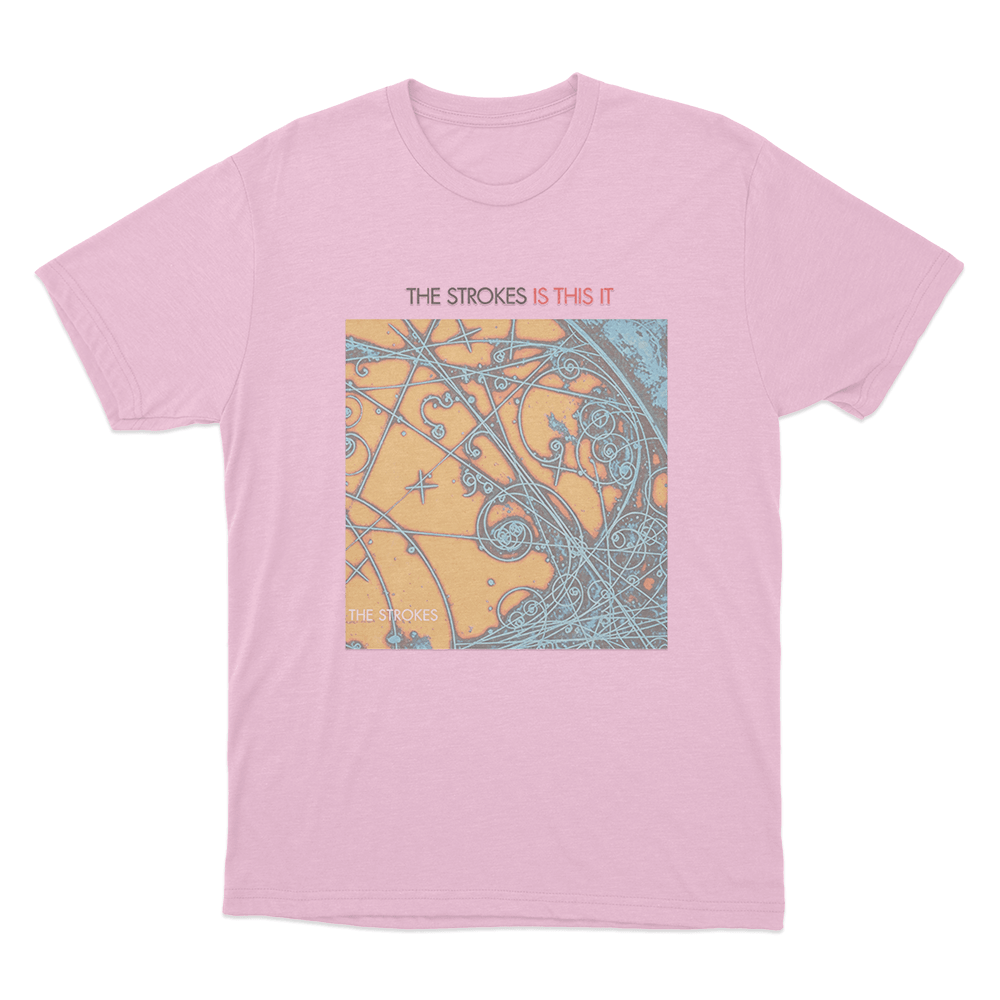 The Strokes Is This It Unisex T Shirt Pink The Strokes Is This It Unisex T Shirt Pink