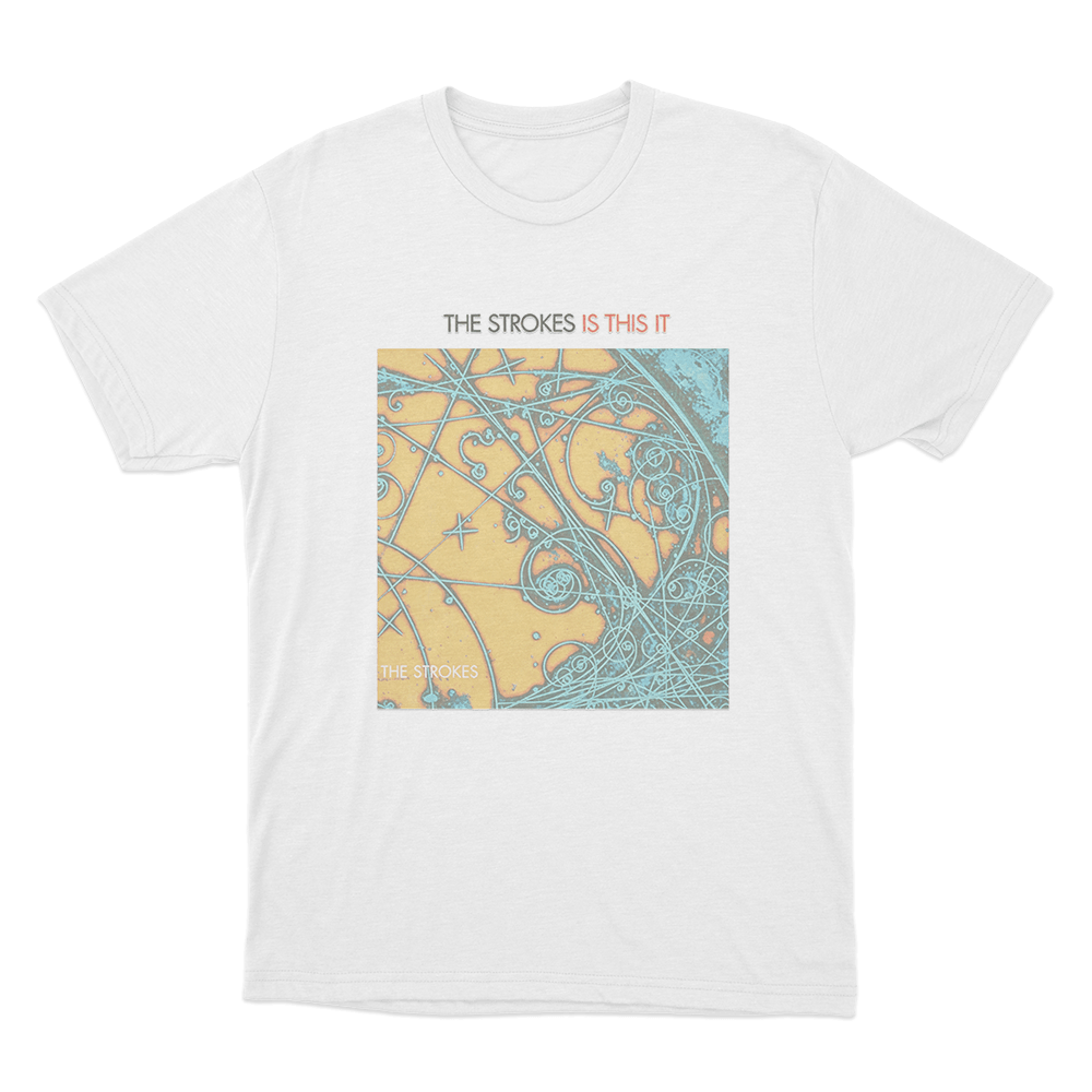 The Strokes Is This It Unisex T Shirt White The Strokes Is This It Unisex T Shirt White