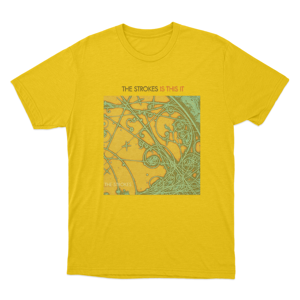 The Strokes Is This It Unisex T Shirt Yellow The Strokes Is This It Unisex T Shirt Yellow