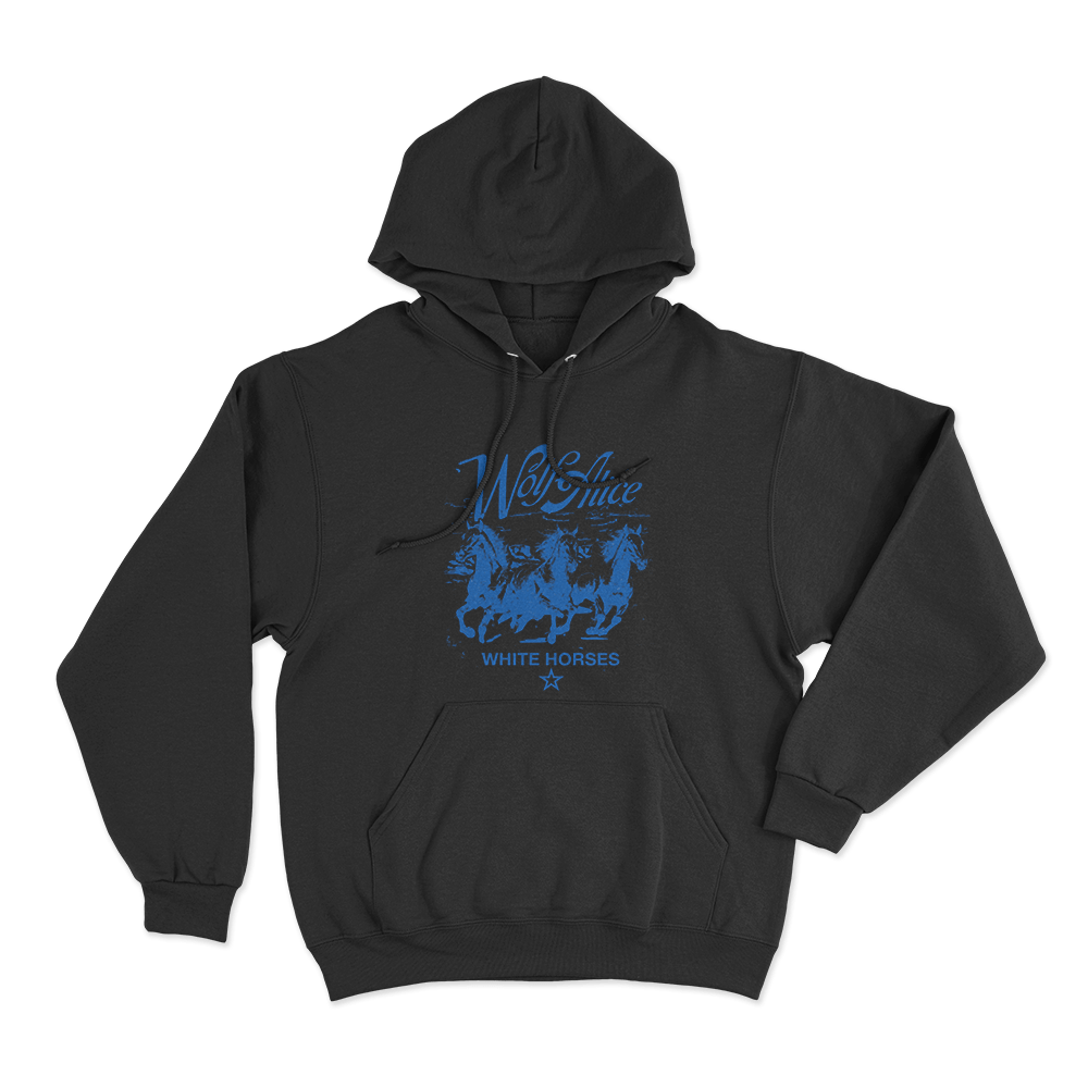 Wolf Alice Horses Unisex Hoodie Black Wolf Alice Horses Unisex Hoodie Black