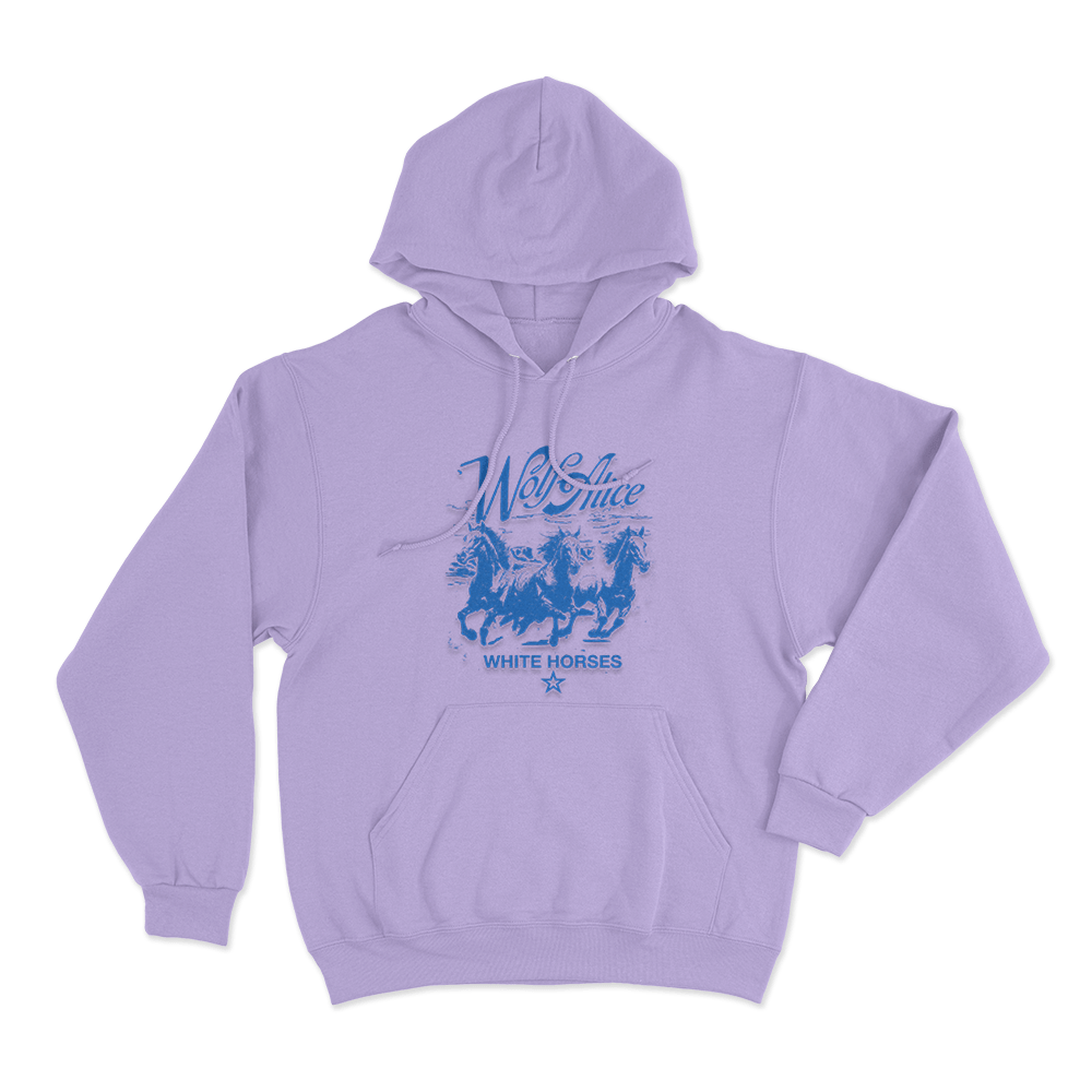 Wolf Alice Horses Unisex Hoodie Purple Wolf Alice Horses Unisex Hoodie Purple